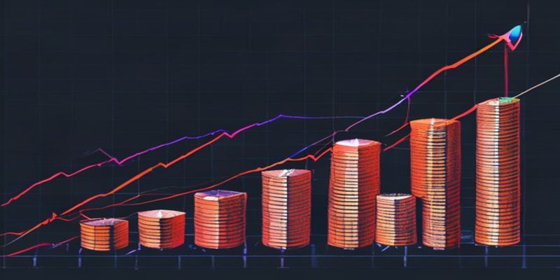 bar chart showing insurance fund balance growing over time with a spike during a crash