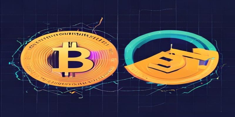 Side-by-side comparison diagram showing locked staking vs liquid staking token flow
